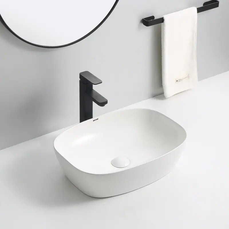 Раковина накладна MIXXUS Premium DIVERSE 500х380х140 мм Білий (MP6547) - фото 2 Раковина накладна MIXXUS Premium DIVERSE 500х380х140 мм Білий (MP6547) - фото 2