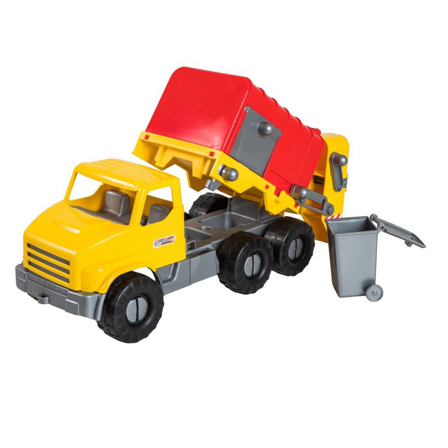 Автомобіль City Truck Tigres Сміттєвоз Yellow (118945) Автомобіль City Truck Tigres Сміттєвоз Yellow (118945)