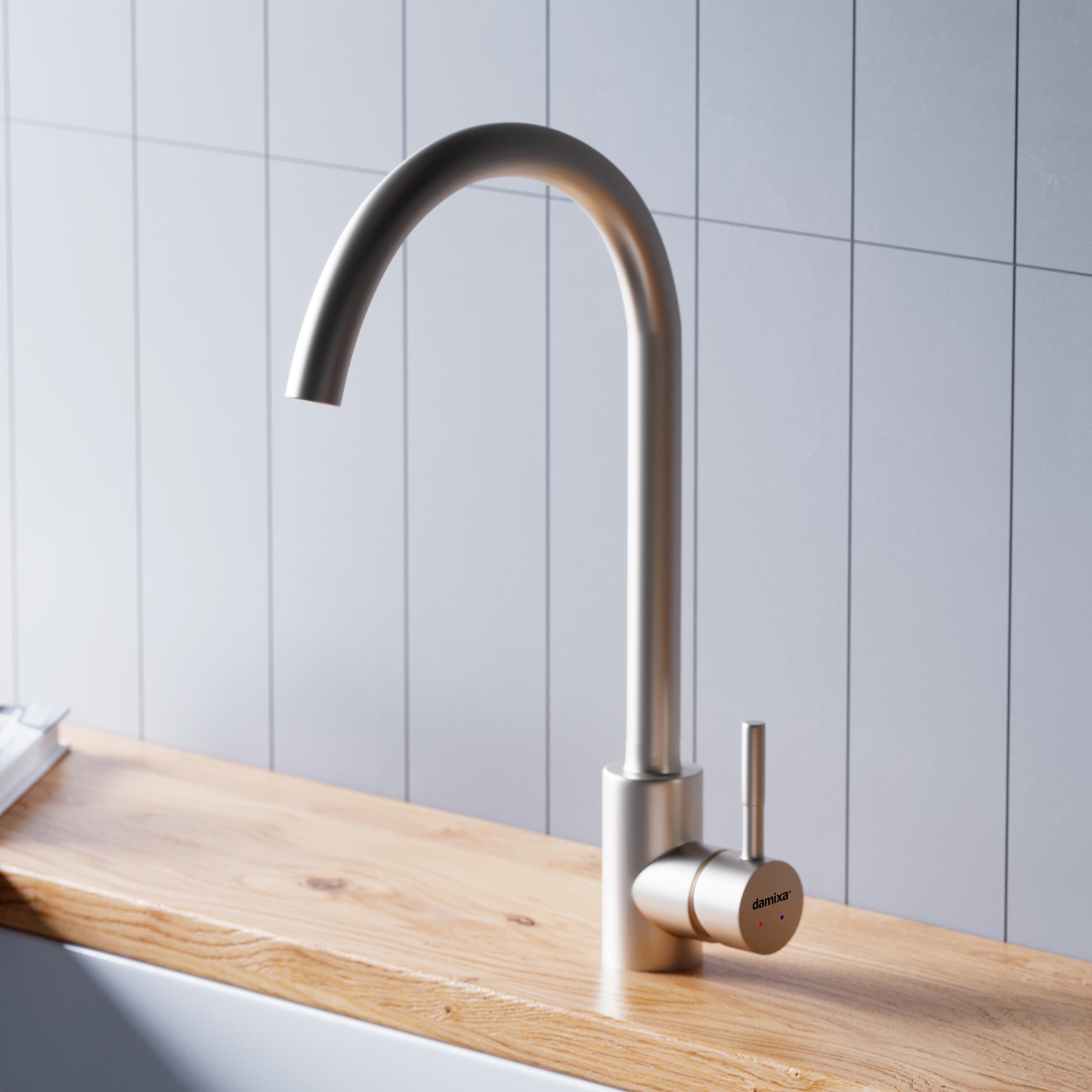 Смеситель для кухни Damixa Origin Line с каналом питьевой воды (760700000)