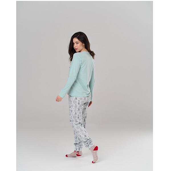 Піжама жіноча штани/джемпер S (12464) - фото 6