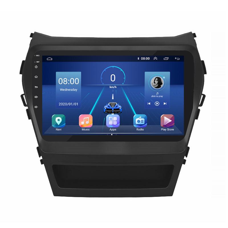 Штатна магнітола Lesko для Hyundai Santa Fe III Рестайлинг 2015-2018 екран 9" 2/32Gb/ 4G/ Wi-Fi Premium GPS (9502-33971)