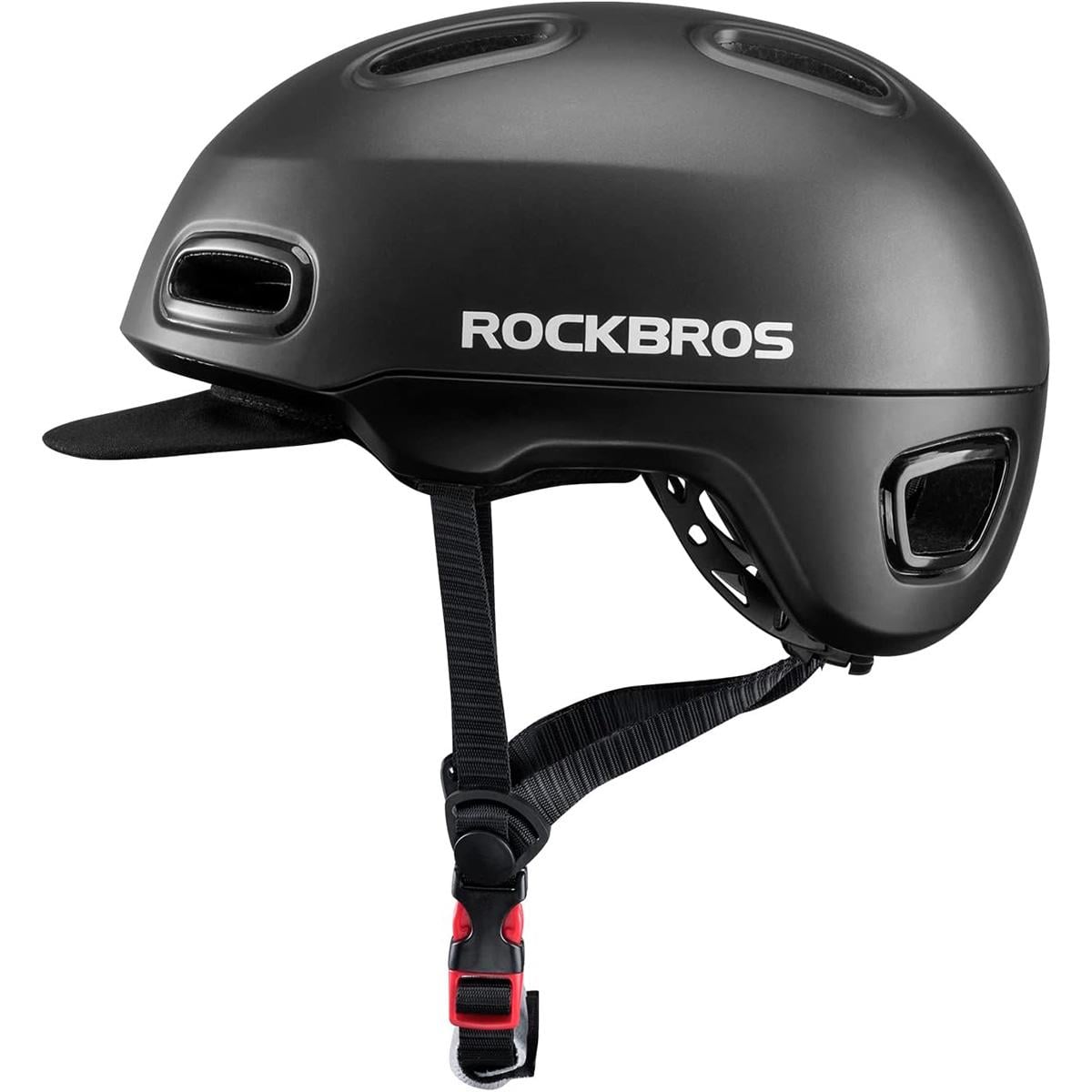 Велосипедный шлем Rockbros WT-09 57-62 см In-Mold Черный (RB-WT-09-3870)