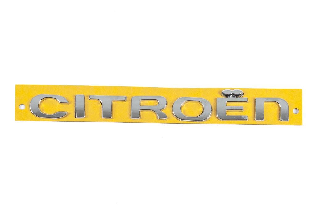 Надпись Citroen Davs Auto для Citroen C-Elysee abs-пластик Хром