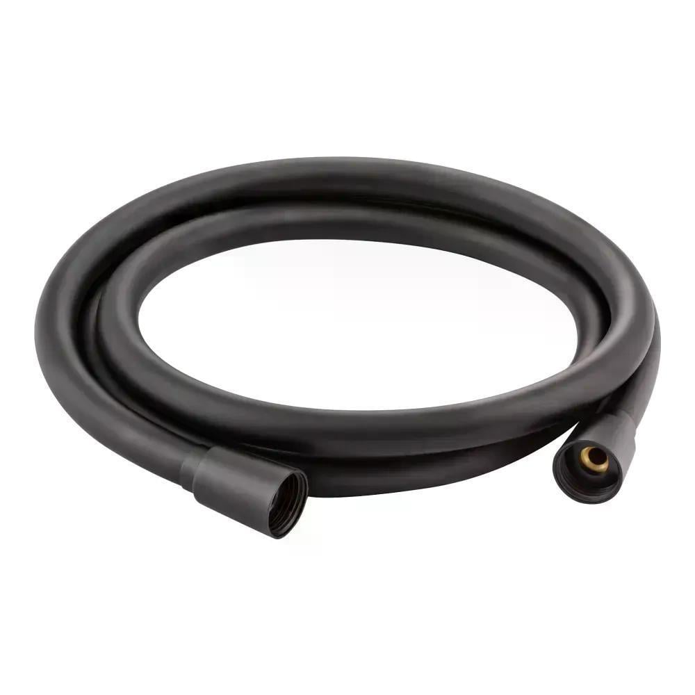 Шланг для ручного душа Qtap Hadice 1600 мм Black Matt (QTHADPVC160B)