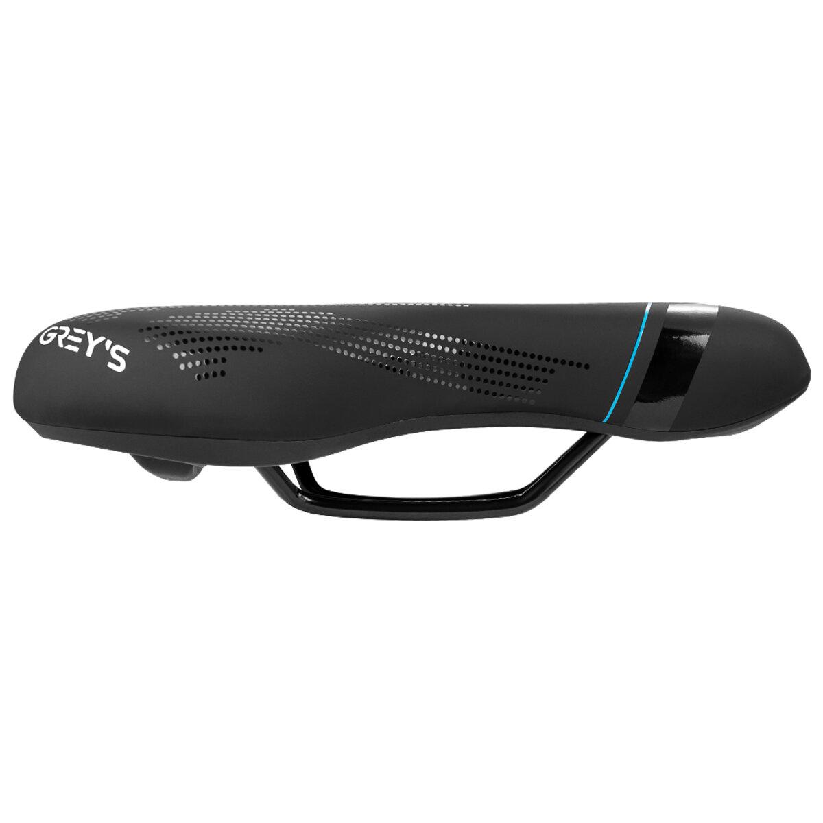 Седло велосипедное GREY'S 280 мм х160 мм Черный - фото 3 Седло велосипедное GREY'S 280 мм х160 мм Черный - фото 3