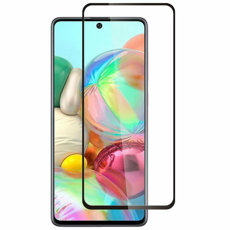Защитное стекло Elite Lux 9D для Samsung Galaxy A715/A71 Black