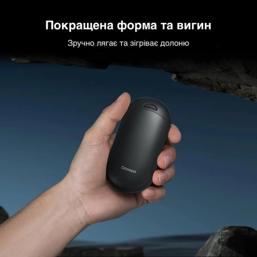 Повербанк-грелка Ocoopa Power Delivery Heater Hotpal PD 5000 mAh Розово-белый - фото 6 Повербанк-грелка Ocoopa Power Delivery Heater Hotpal PD 5000 mAh Розово-белый - фото 6