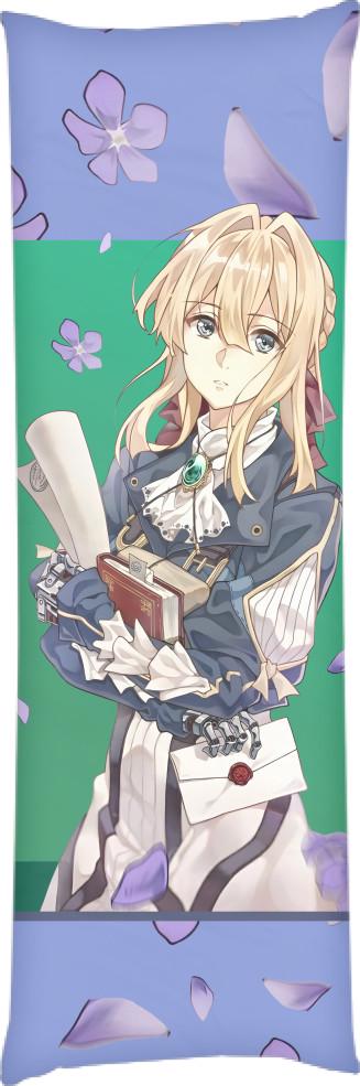 Подушка дакимакура Violet Evergarden 2 40x100 см (13534154)