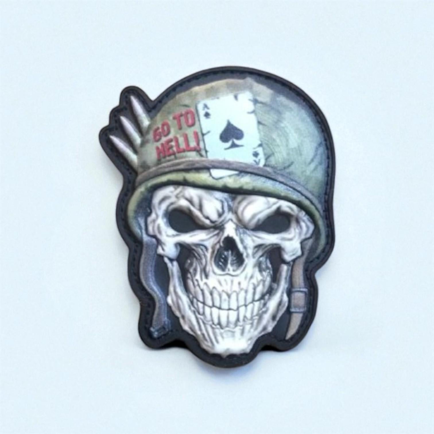 Шеврон "Skull.Go to hell" (29116316)