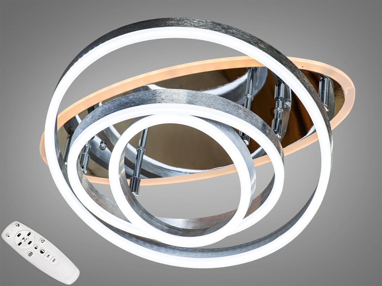 Люстра потолочная с диммером LED 7004/3NEWHR 3col dim (2437589151)