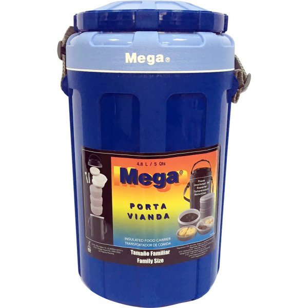 Термобокс Mega 4,8 л Синий (0717040156184BLUE)