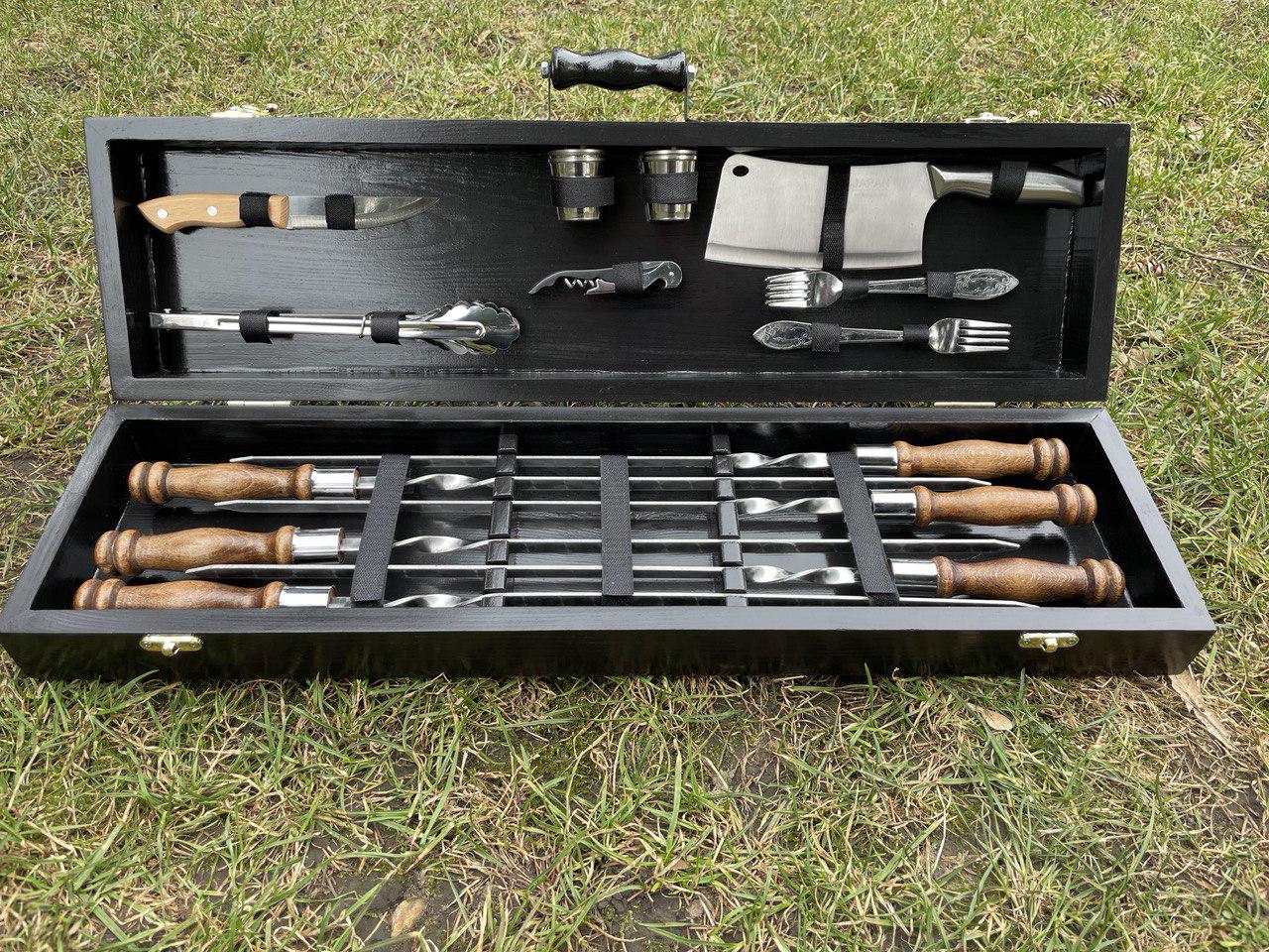 Набор шампуров Black Box X-9-1 в кейсе (10641057) - фото 3 Набор шампуров Black Box X-9-1 в кейсе (10641057) - фото 3