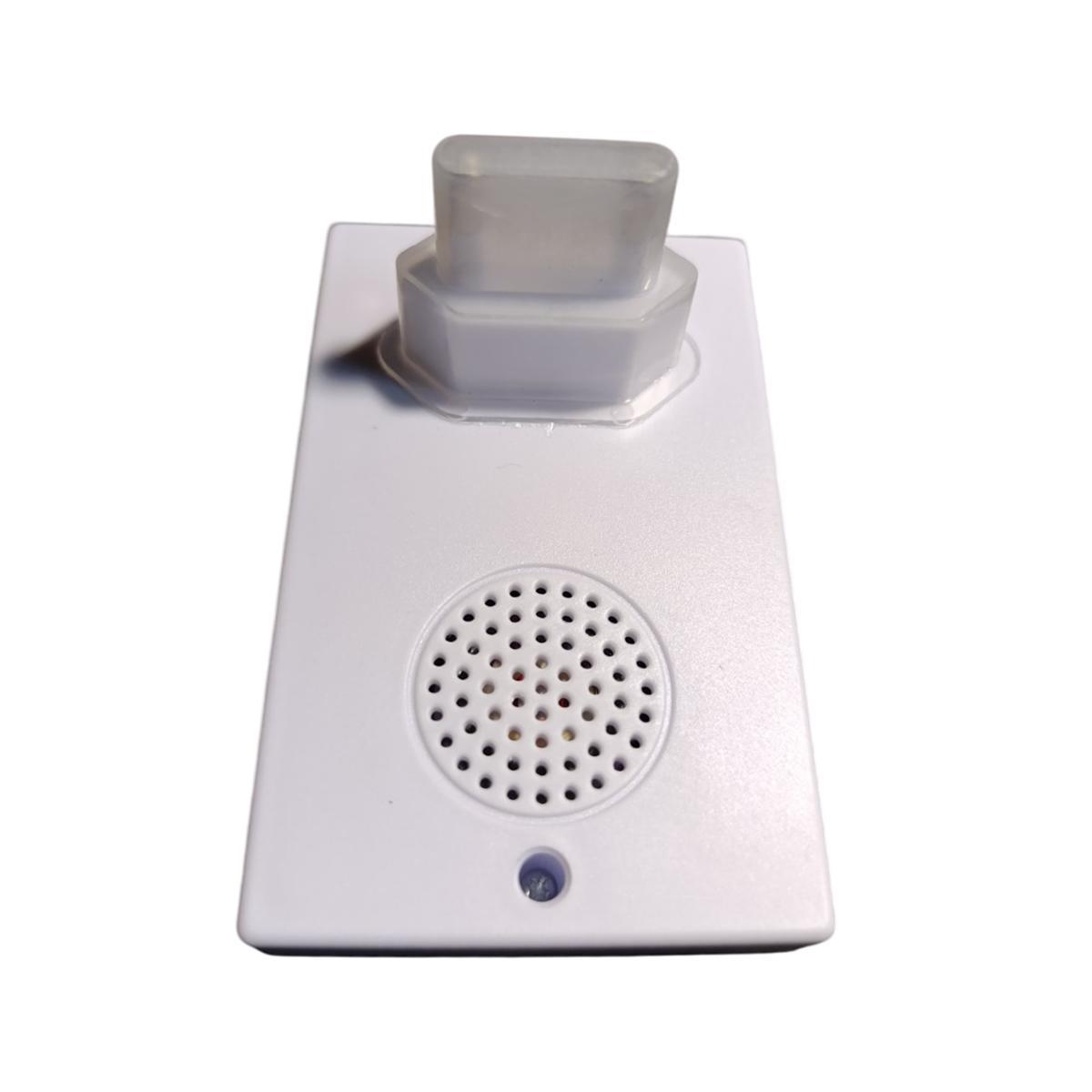 Звонок дверной беспроводной KAMSANG DOORBELL WL-648 32 мелодии приемник в розетку 220V White/Blue (200284) - фото 6 Звонок дверной беспроводной KAMSANG DOORBELL WL-648 32 мелодии приемник в розетку 220V White/Blue (200284) - фото 6