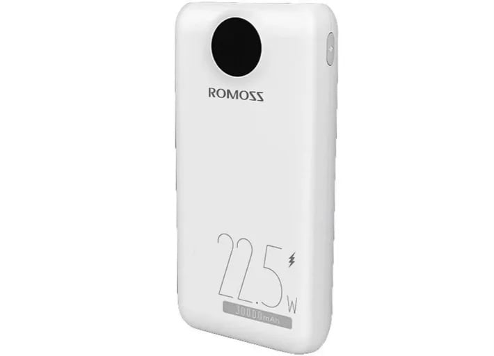 Повербанк Romoss PSW30 30000 mAh White (PSW30-152-1111H) Повербанк Romoss PSW30 30000 mAh White (PSW30-152-1111H)