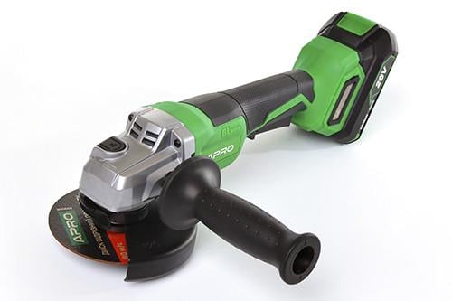 Шлифмашина угловая бесщеточная Apro 20AGB 20В 125 мм с кейсом без АКБ (2969025233)