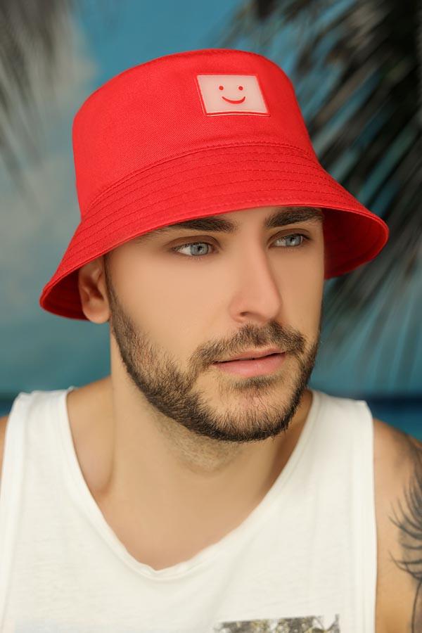 Панама Braxton Smile унисекс Красный (1423)