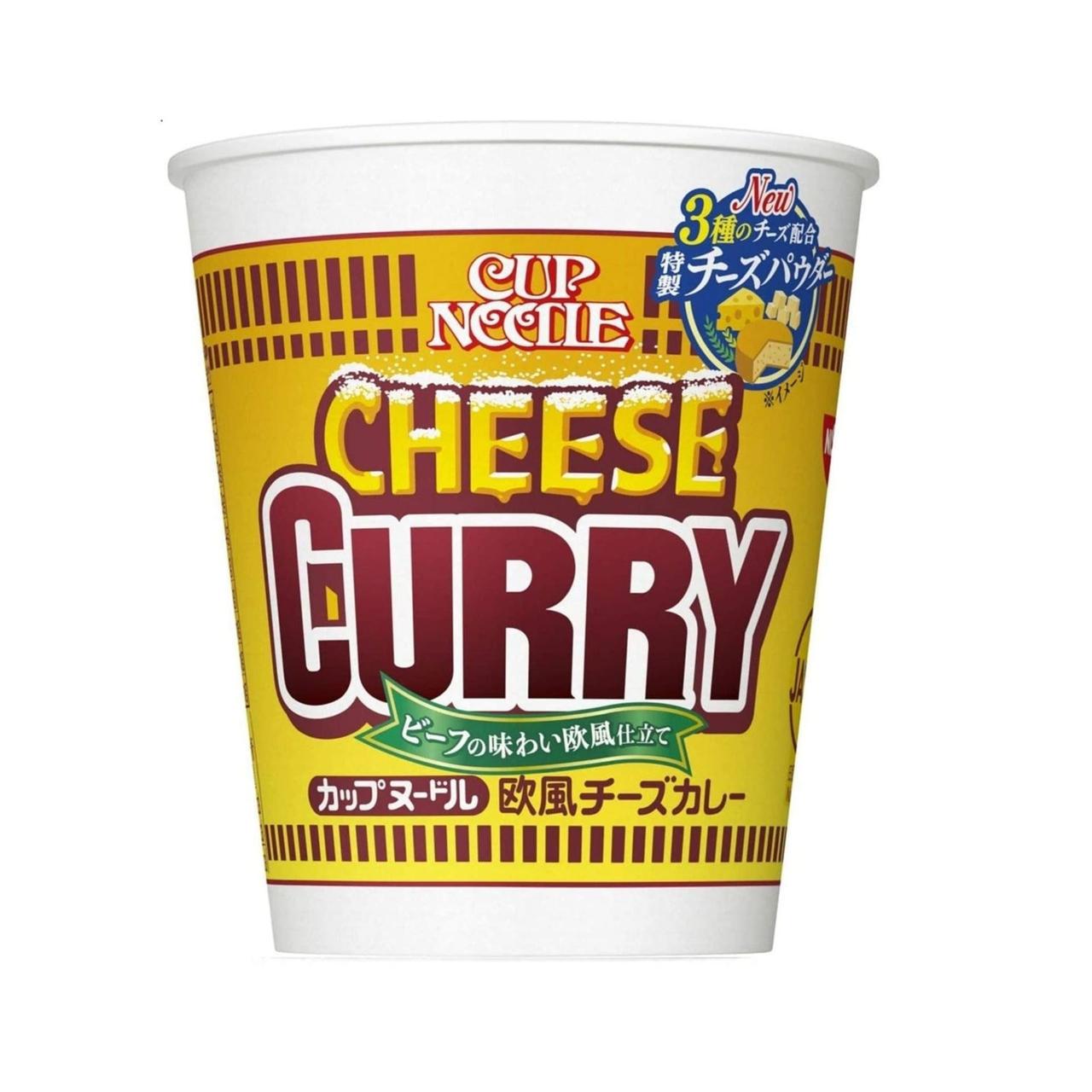 Локшина NISSIN Cup Noodle карі з сиром 85 г