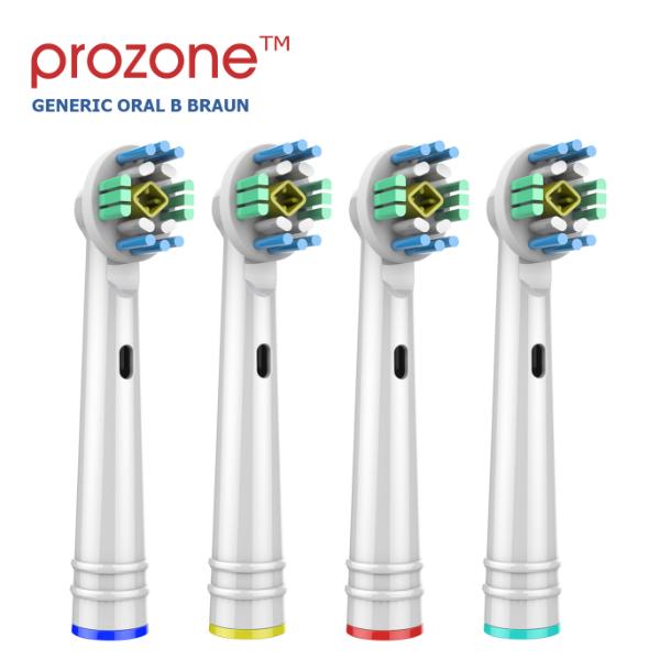 Насадки для зубной щетки ORAL-B ProZone PRO-3D Polish 4 шт. (6196) - фото 2