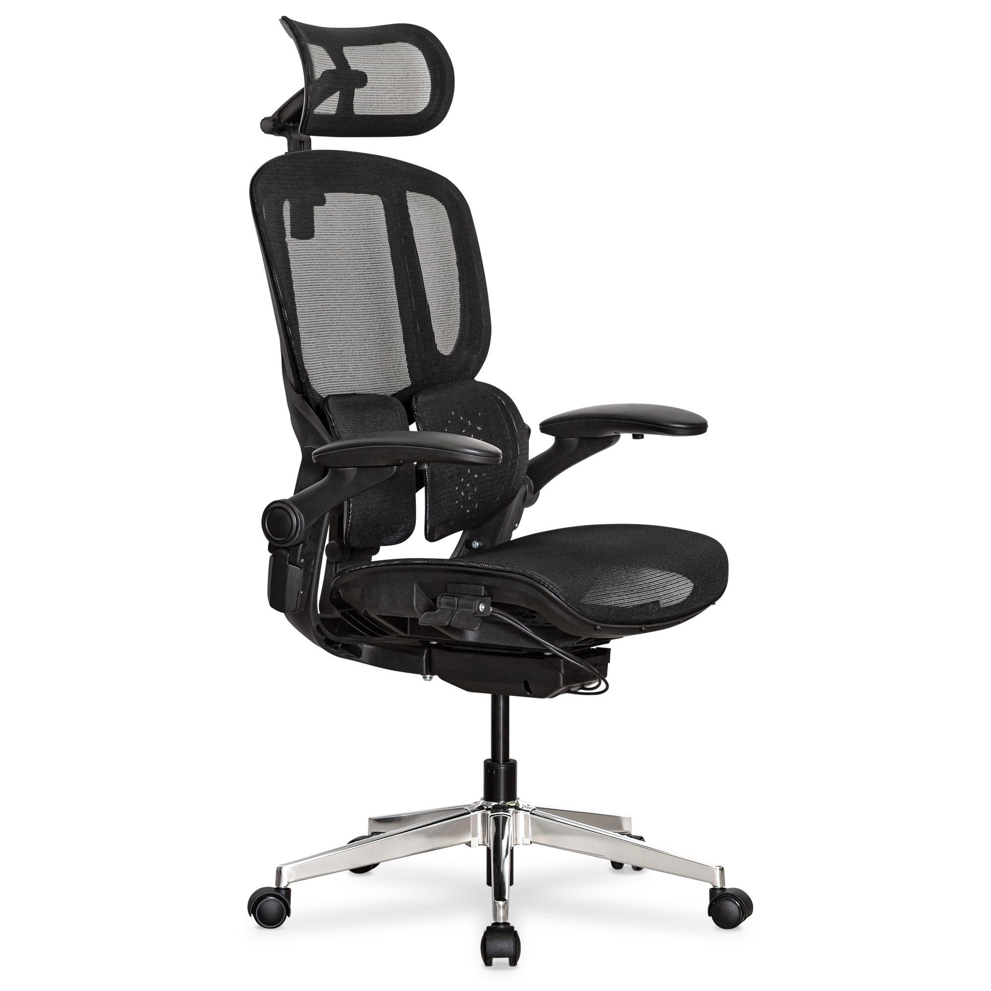 Крісло Mealux S202 Air Black (HF-S202 M/B)