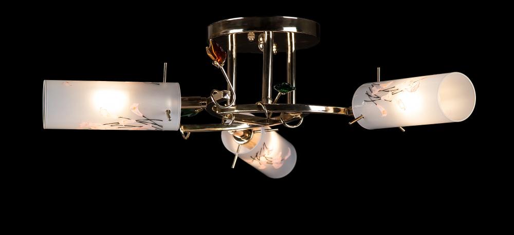 Люстра с плафонами Ray L36602/3 FGD+BR (IR005470)