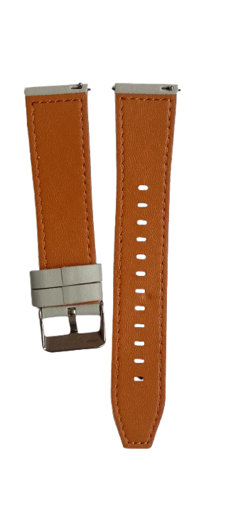 Ремешок для часов экокожа 180х22 мм Light grey (3789) - фото 2 Ремешок для часов экокожа 180х22 мм Light grey (3789) - фото 2