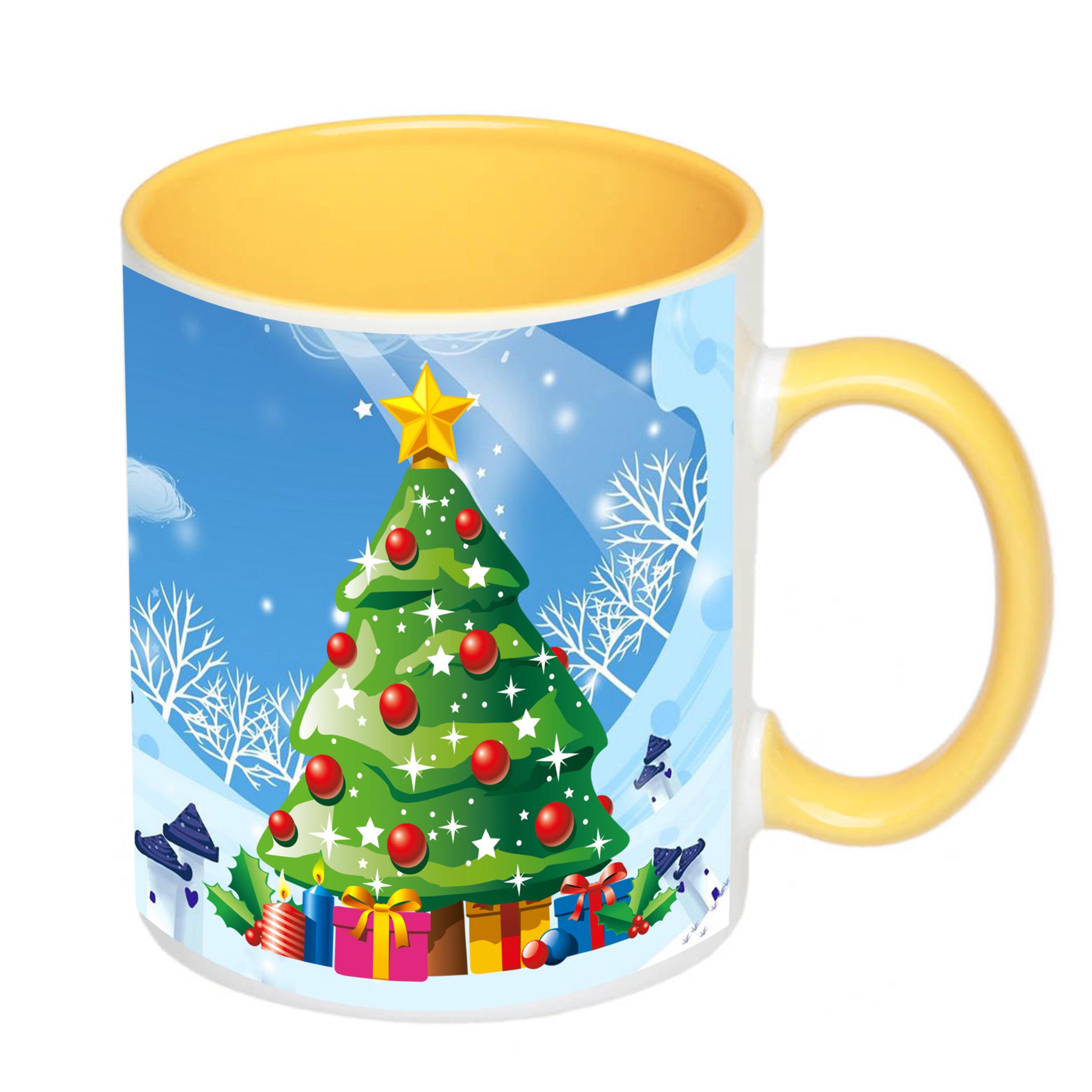 Чашка с принтом "Від святого Миколая" с именем №3 330 мл Желтый (16690) - фото 2 Чашка с принтом "Від святого Миколая" с именем №3 330 мл Желтый (16690) - фото 2