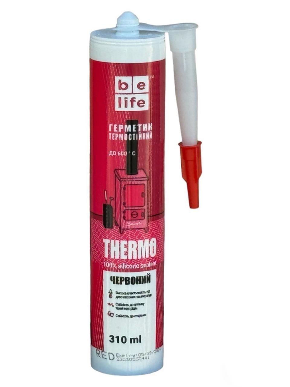 Силикон термостойкий BeLife ST-315 310 мл Красный (23812418)