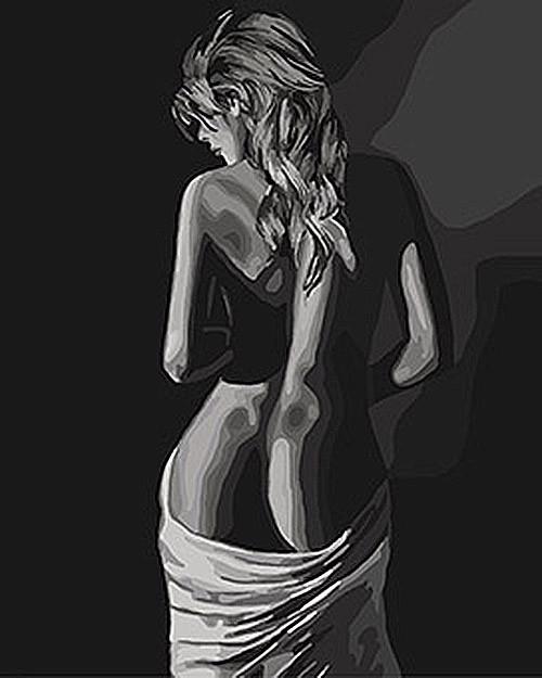 Картина по номерам Ідейка Люди Соблазнительность 40х50 см (KHO4580)