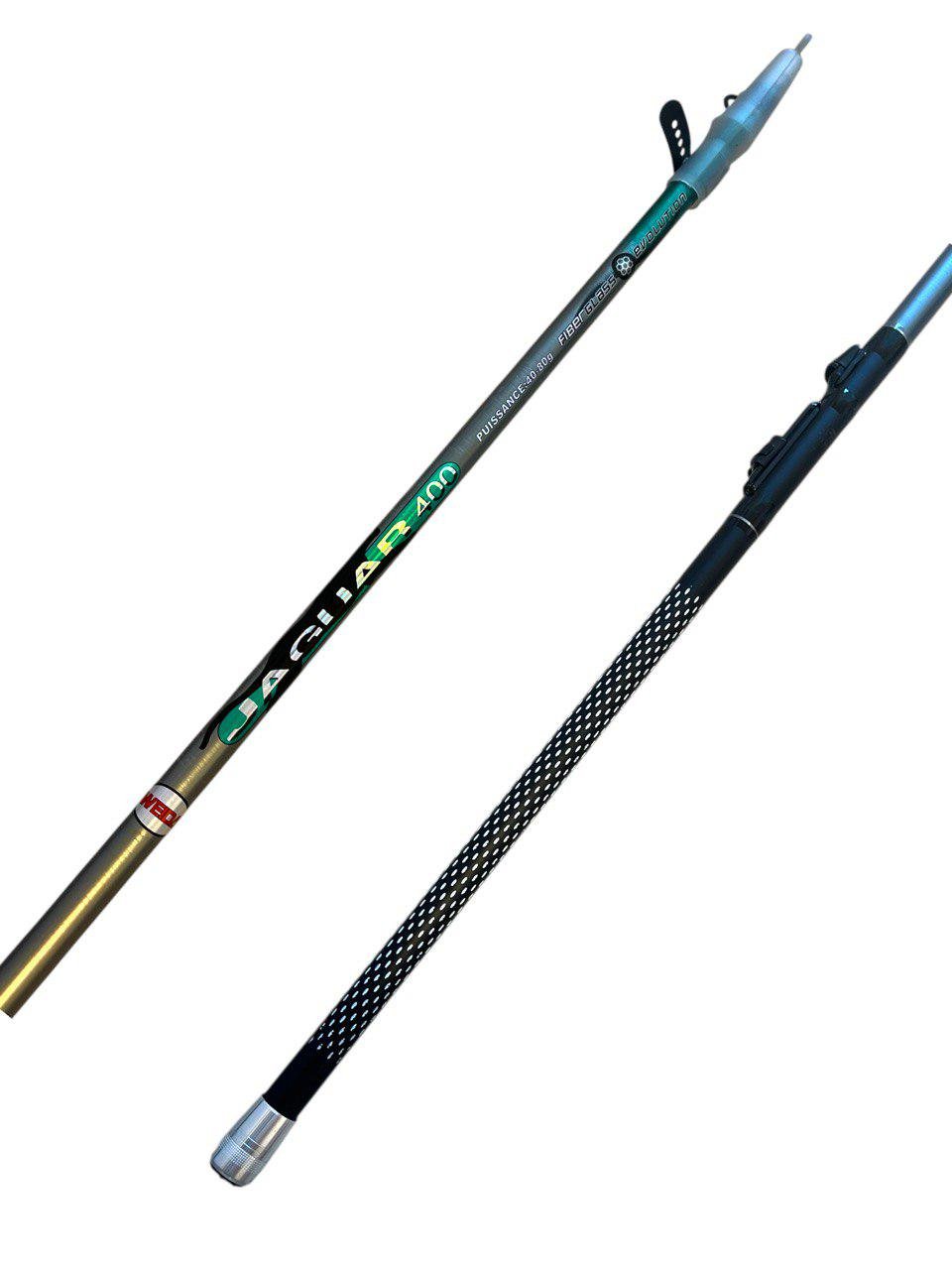 Вудлище болонське Weida JAGUAR FiberGlass 40-80 г 400/котушка з ліскою/поплавкова снасть/підставка/насадка Technopuffi (2219762699) - фото 2 Вудлище болонське Weida JAGUAR FiberGlass 40-80 г 400/котушка з ліскою/поплавкова снасть/підставка/насадка Technopuffi (2219762699) - фото 2