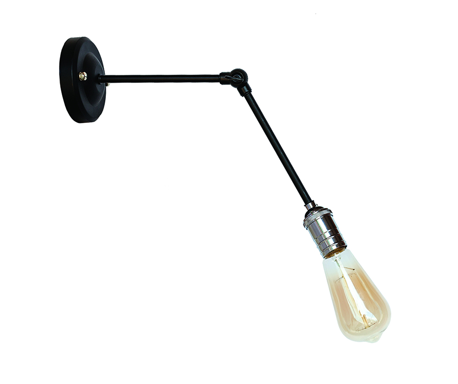 Бра Levistella Lofty с патроном AMP17 Черный/Хром (1963530768)