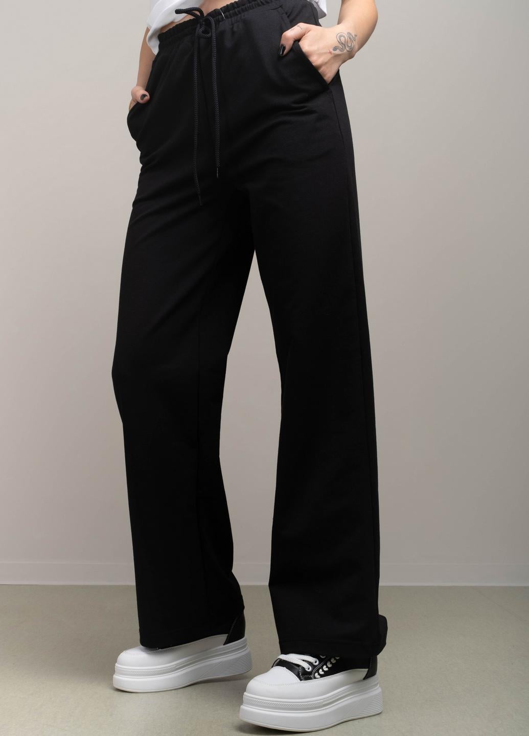 Спортивные штаны женские Power 103305 XS Черный (103305_XS)