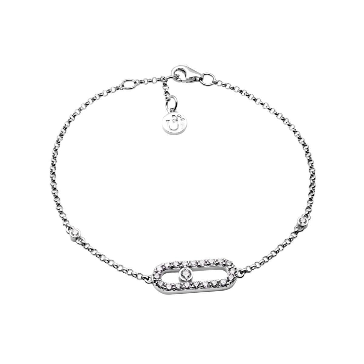 Браслет женский серебряный Dancing 925° (33822376)