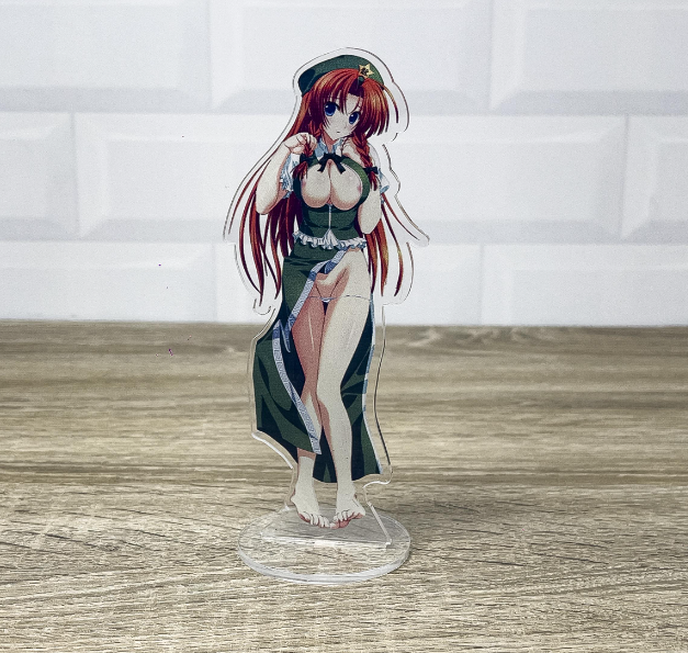 Фигурка акриловая коллекционная WorkPlaceShop Аниме-Dakimakura Hong Meiling 17 cм