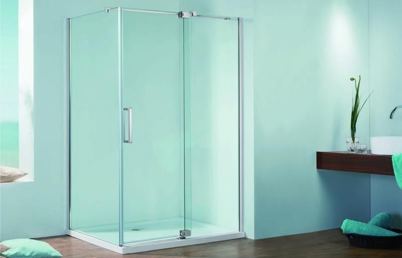 Душевая кабина без поддона KOER SR SC02-100x80x200-TR-01 прозрачное стекло Easy Clean 8 мм Хром (KR5355) - фото 7 Душевая кабина без поддона KOER SR SC02-100x80x200-TR-01 прозрачное стекло Easy Clean 8 мм Хром (KR5355) - фото 7