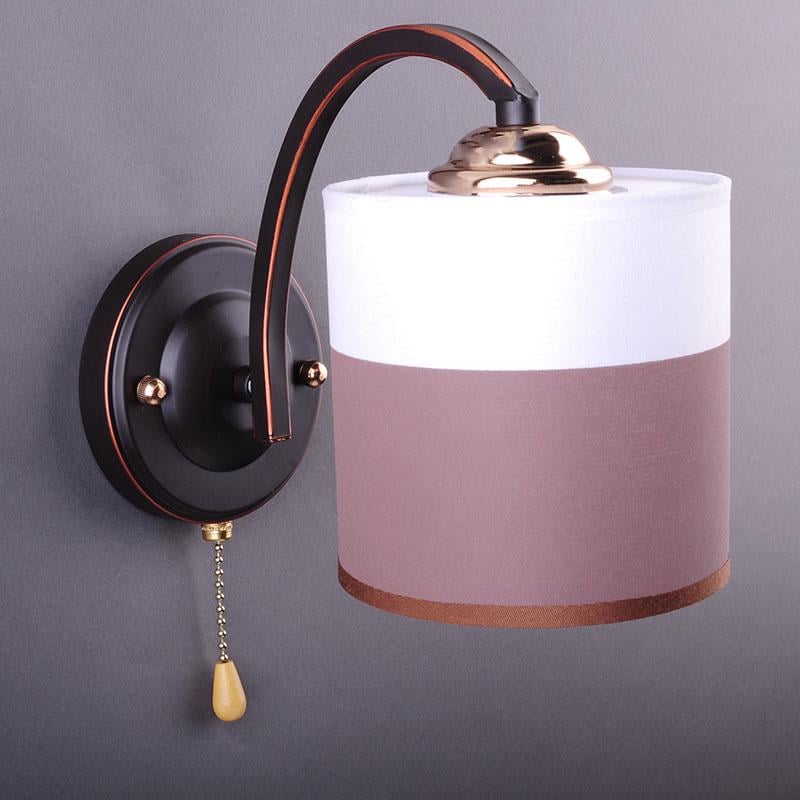 Бра настенное Light House DL-17337/1W BN BEG Коричневый Бра настенное Light House DL-17337/1W BN BEG Коричневый