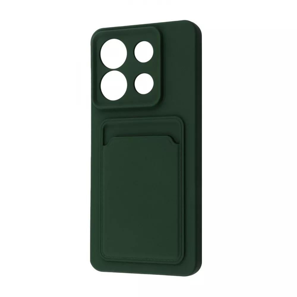 Чехол-накладка для телефона WAVE Colorful Pocket Xiaomi Redmi Note 13 Pro 5G/Poco X6 5G Dark green