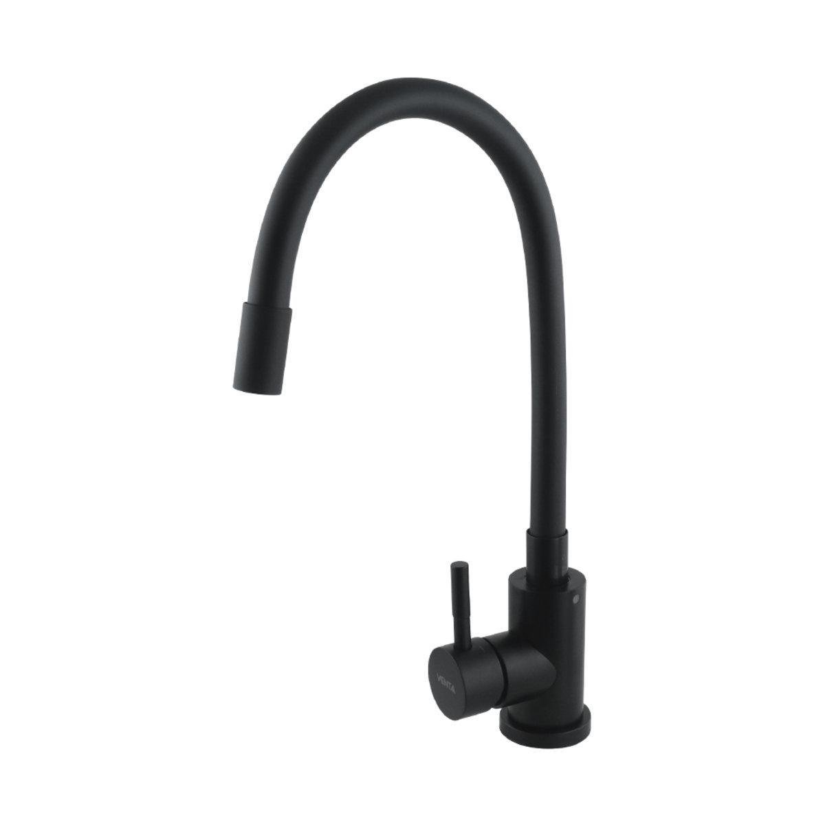 Смеситель для кухни Venta VS442SB Черный матовый (SW-82242)