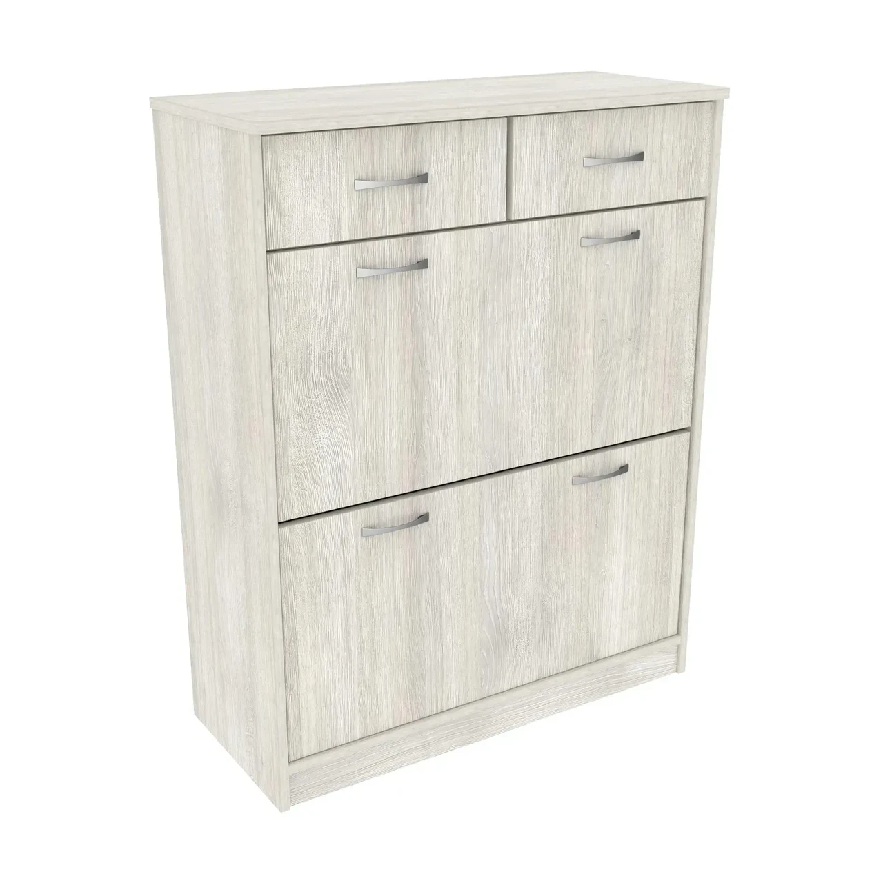 Тумба для обуви Kontinent No2 80х35х101 см Дуб Шамони Светлый (50614443) - фото 3 Тумба для обуви Kontinent No2 80х35х101 см Дуб Шамони Светлый (50614443) - фото 3