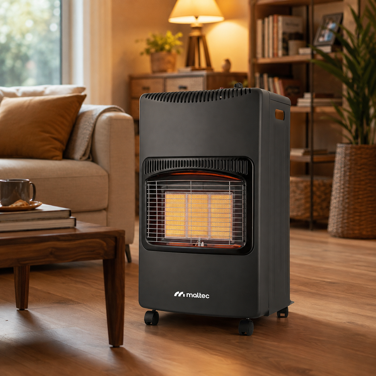 Газовый обогреватель MalTec GAS-5000WT 4,2 кВт керамический с редуктором и шлангом складной (35043) - фото 4