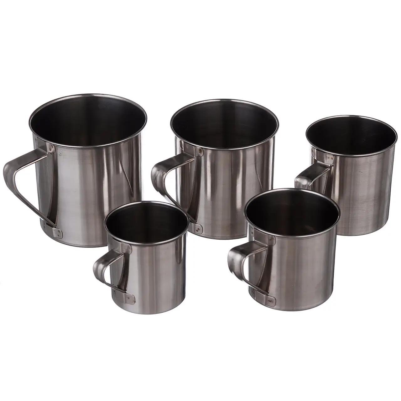 Набір кружок із нержавіючої сталі 5 шт.