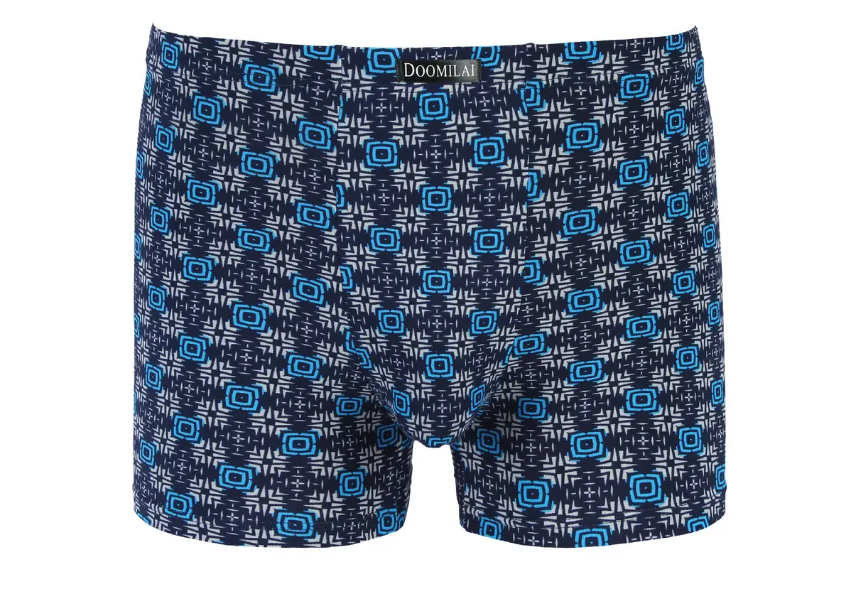 Мужские боксеры Батал стрейчевые Indena doomilai 7XL 2 шт. Синий (01480)