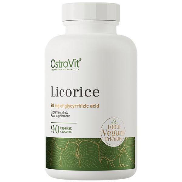 Натуральна добавка для спорту OstroVit Vege Licorice 90 вег. капс. (000026672)