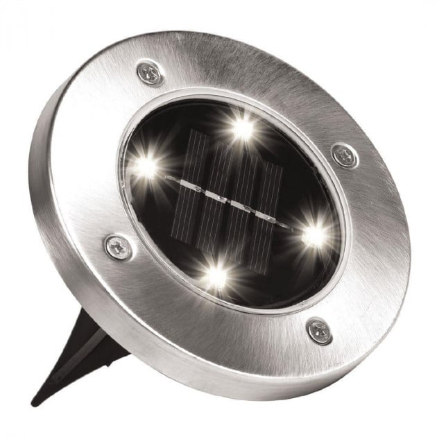 Вуличний світильник на сонячній батареї Solar Disk Lights 5050 4 led (4edf3a70)