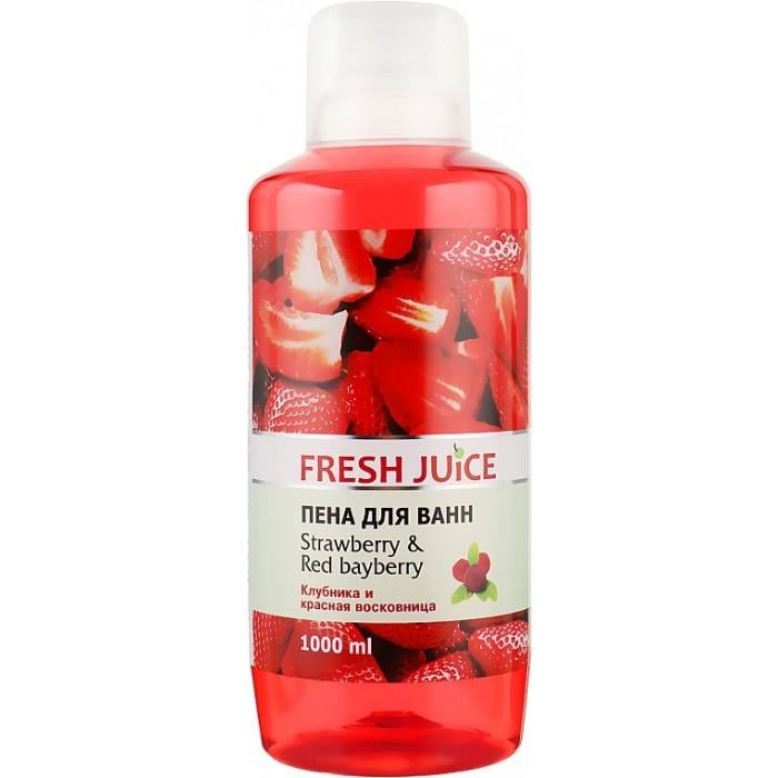 Піна для ванн Fresh Juice Strawberry&Red Bayberry 1 л (936319)