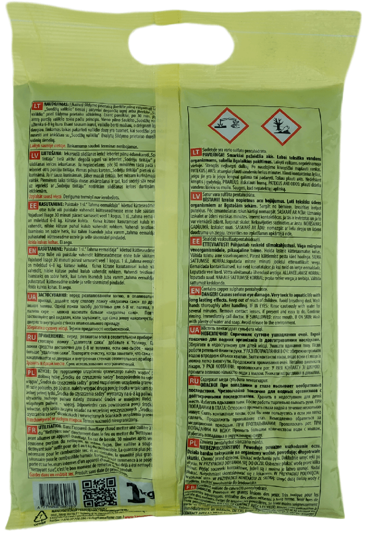 Порошок для чищення димоходу HANSA 1 кг (28414542) - фото 2