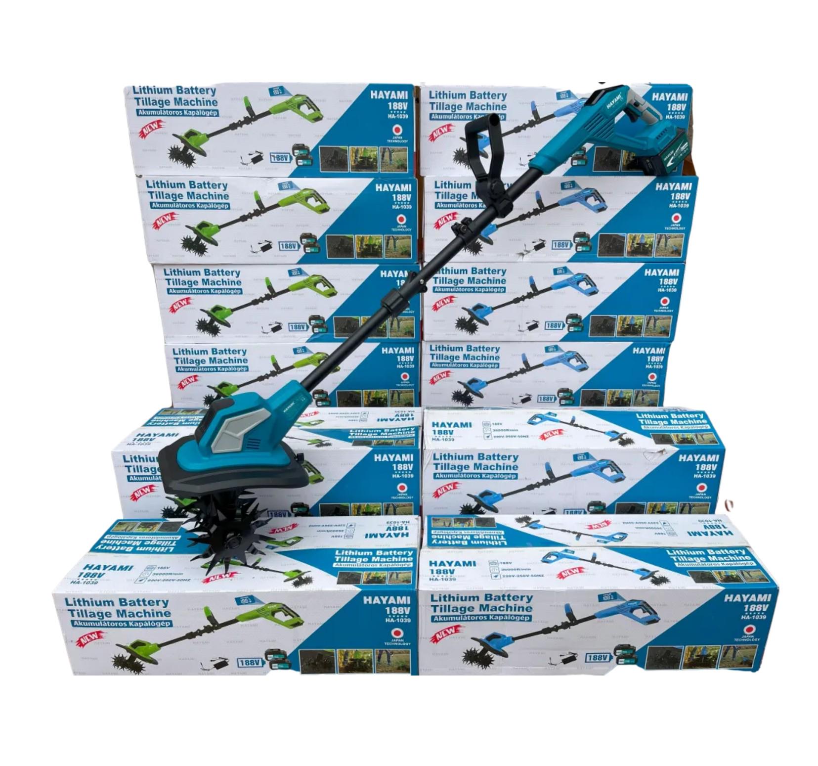 Культиватор безщітковий Hayami з 2 акумуляторами (kult1) - фото 8 Культиватор безщітковий Hayami з 2 акумуляторами (kult1) - фото 8