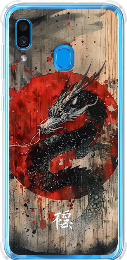 Чехол на Samsung Galaxy A20 2019 A205F Восточный дух (6100sp-1761-42517)