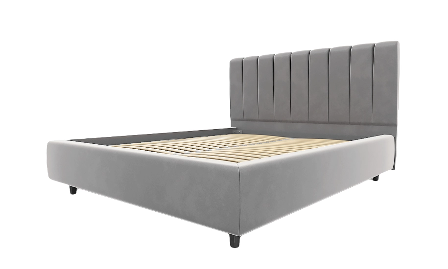 Кровать Эвора 1,6 с подъемным механизмом Серый (2147506574)