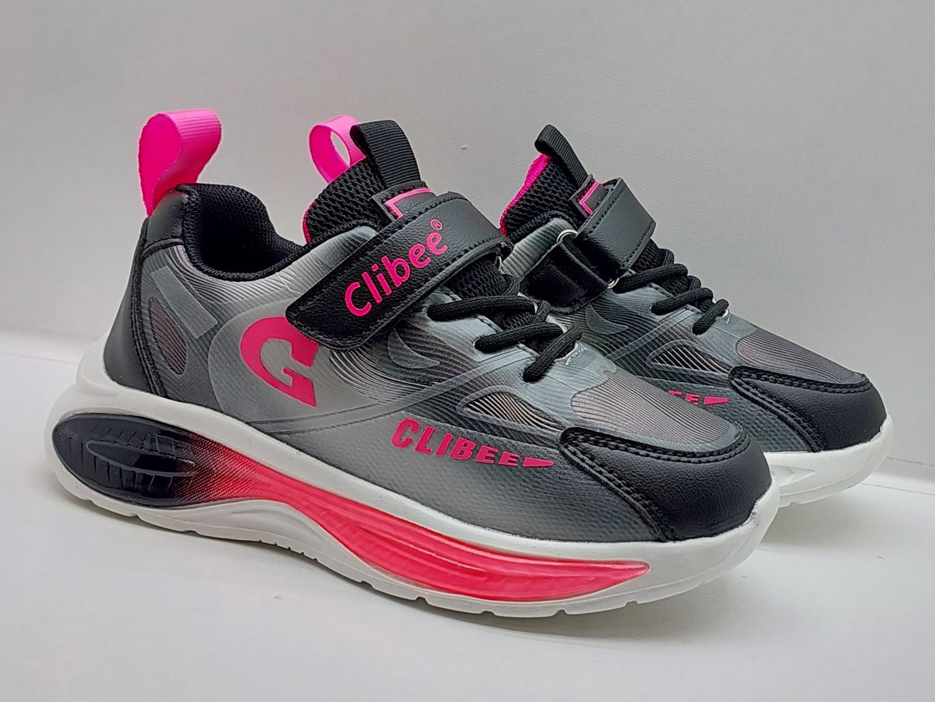 Кроссовки Clibee 372BP р. 33 Black/Pink