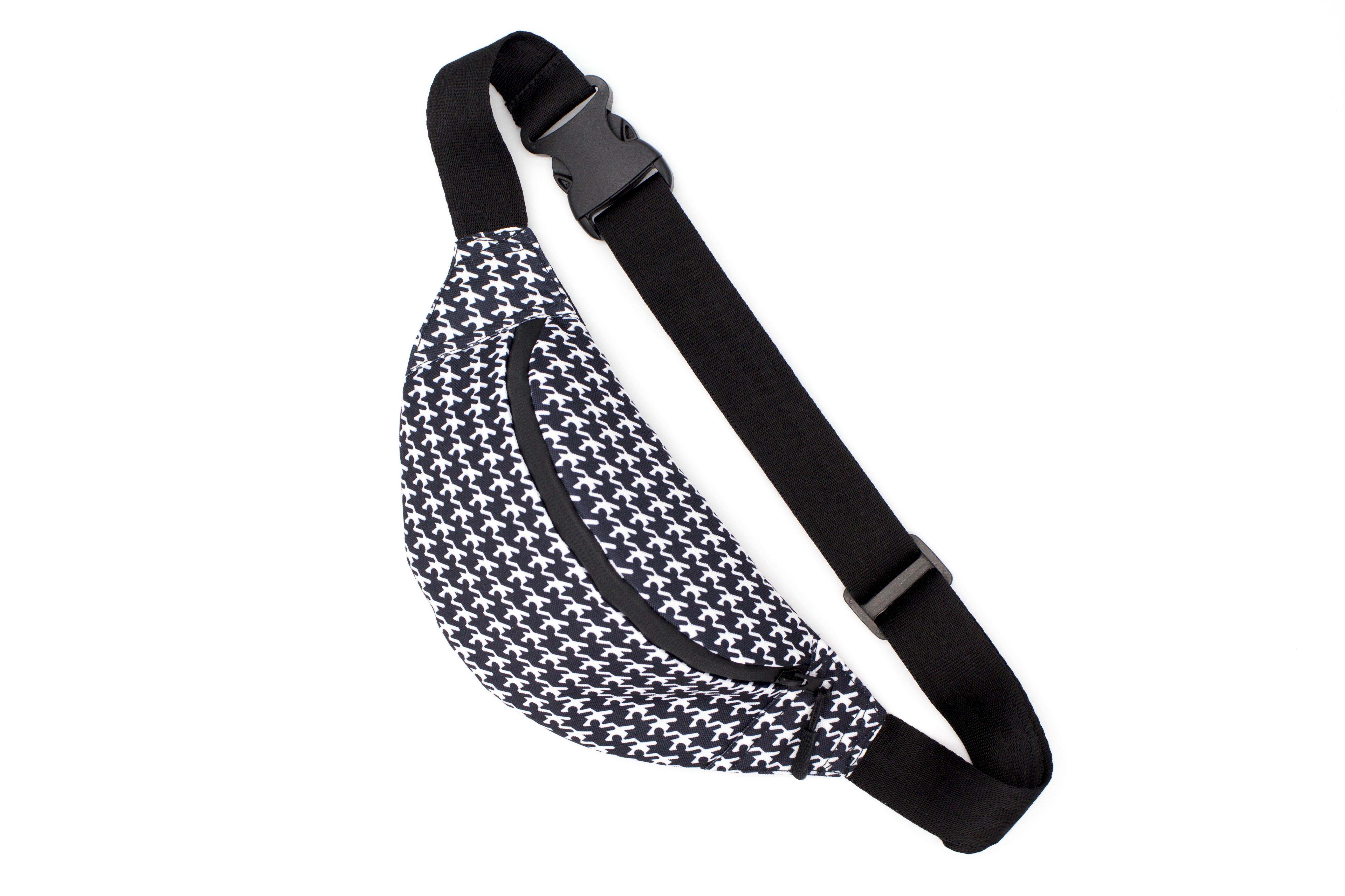 Сумка бананка Гусяча лапка (BG-018) - фото 4